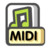 Midi sequence Icon